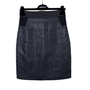 Mark & James by Badgley Mischka Leather Bodycon Skirt